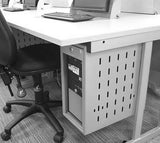 Universal Bespoke Open Front Heavy Duty Tower Computer / Server Security Cage