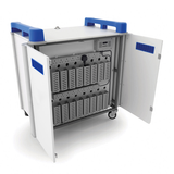 Laptop Charging Trolley - 32 bays of Vertical Storage & Security