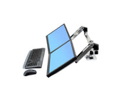 Desk Mounted Universal Dual Monitor Arm