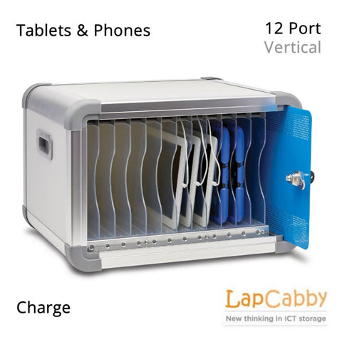 iPad & Tablet Charging Cabinet - 12 bays of storage & security