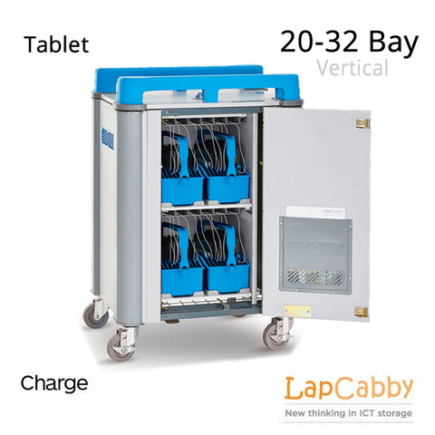 iPad & Tablet Charging Trolley - 20 - 32 bays of storage & security