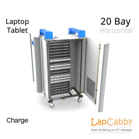 Universal Charging Trolley for 20 Laptops, Chromebooks, Netbooks or Tablets