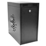 Budget Tower Computer Security Enclosures / Cages - Fully Enclosed Door