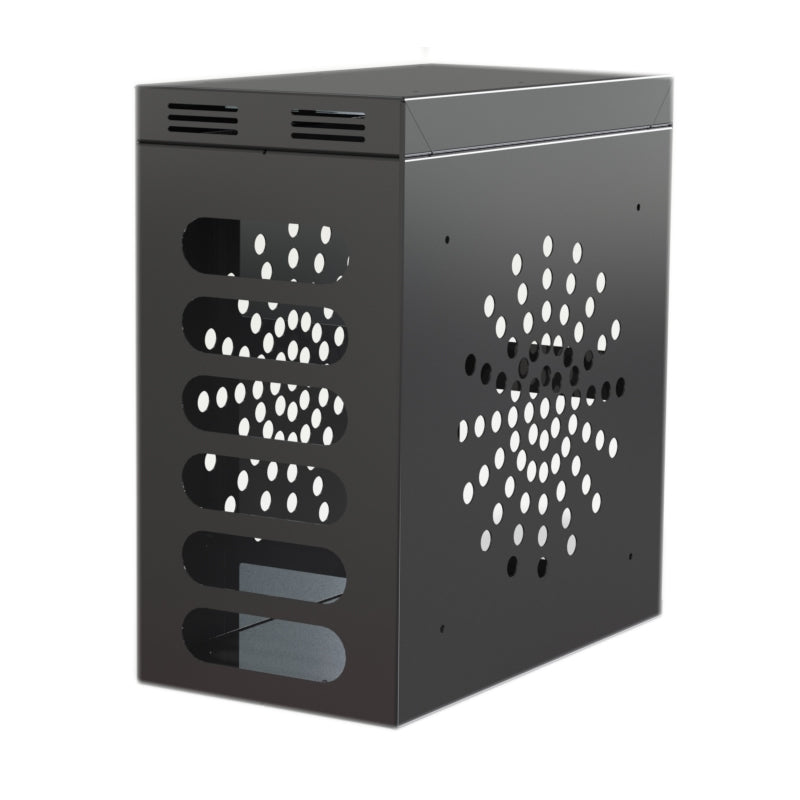 Security Computer Tower Budget Tower Computer Security Enclosure / Cage with Part Open Door ...