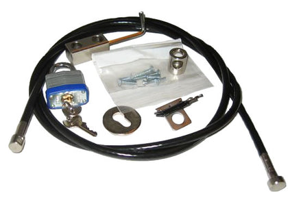 Standard - 6mm Computer Security Cable Kit (with Padlock)