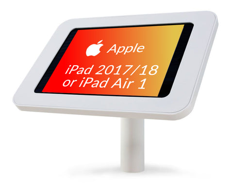 Wall / Desk Mounted Tablet Security Enclosure / Anti-theft Tablet Kiosk for the Apple 2017/2018 9.7 iPad or iPad Air 1