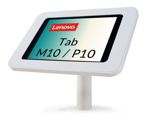 Wall / Desk Mounted Tablet Security Enclosure / Anti-theft Tablet Kiosk for the Lenovo Tab M10 / P10 - 10.1"