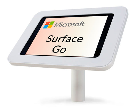 Wall / Desk Mounted Tablet Security Enclosure / Anti-theft Tablet Kiosk for the Microsoft Surface Go